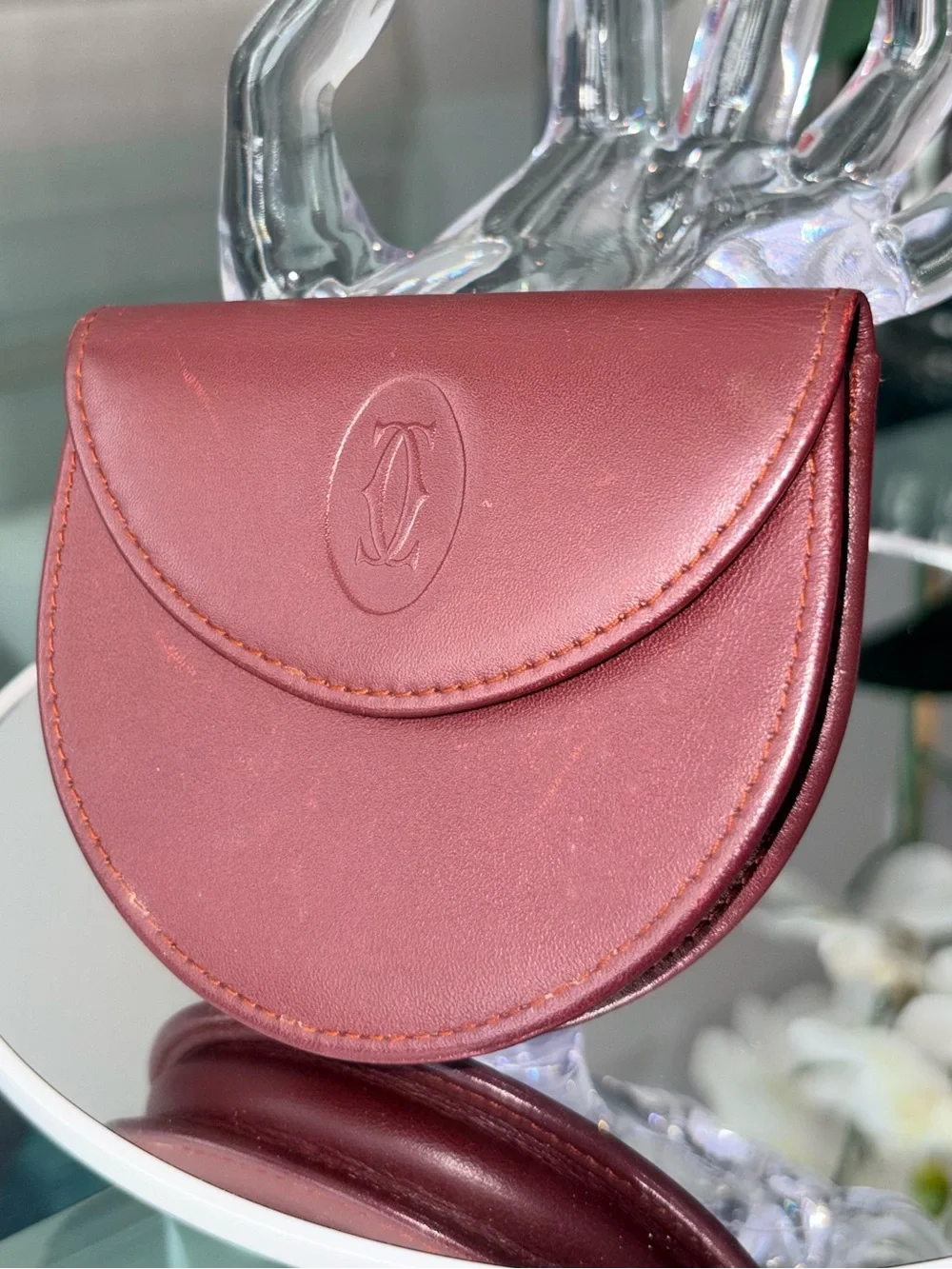 Cartier Half-Moon Coin Pouch